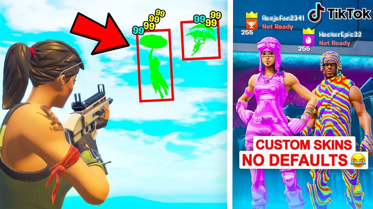 I Trolled A Rare Skin TikTok Clan...