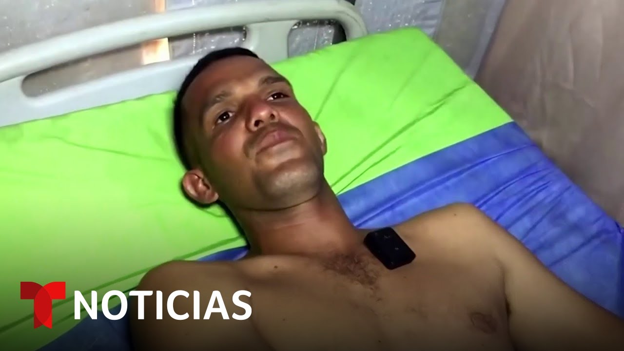 Hablan dos sobrevivientes de la mina colapsada en Venezuela | Noticias Telemundo