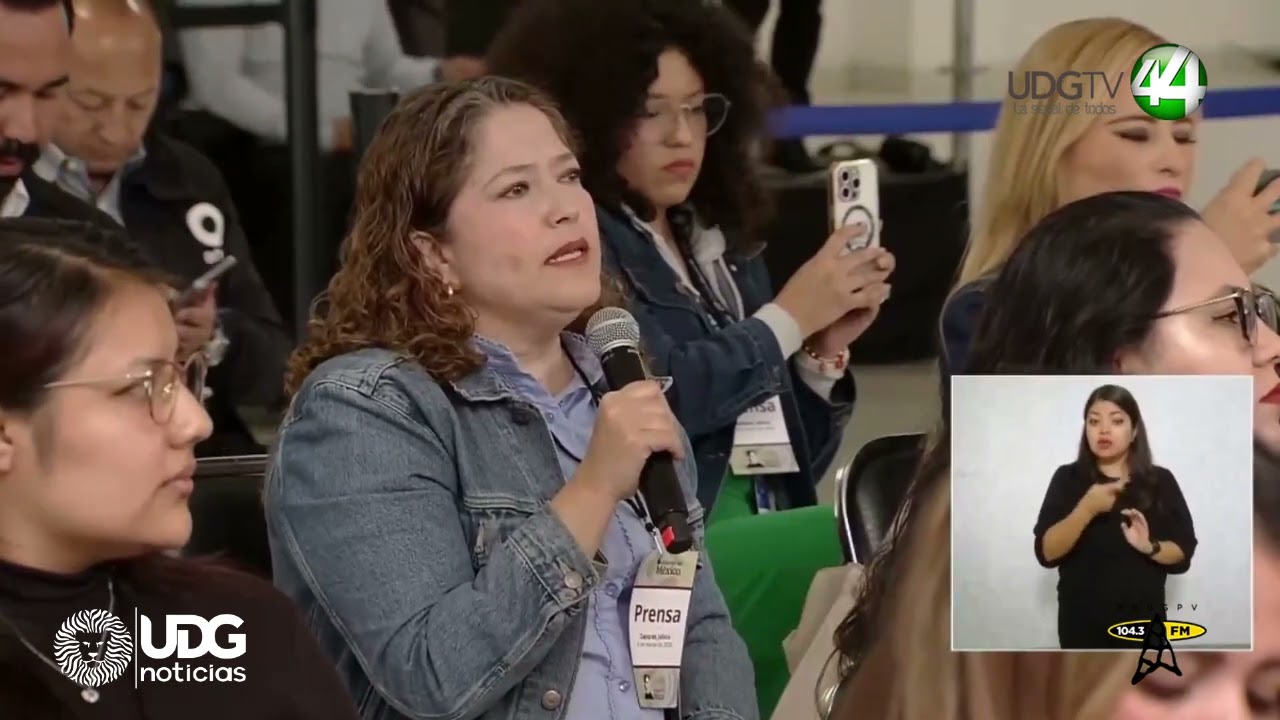 ENLACE CON: Susana Carreño desde la conferencia matutina de la presidenta Claudia Sheinbaum