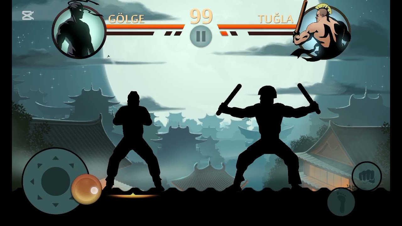 Abone olmayı unutmayın oyunu adı: Shadow Fight 2.  1 bölüm 