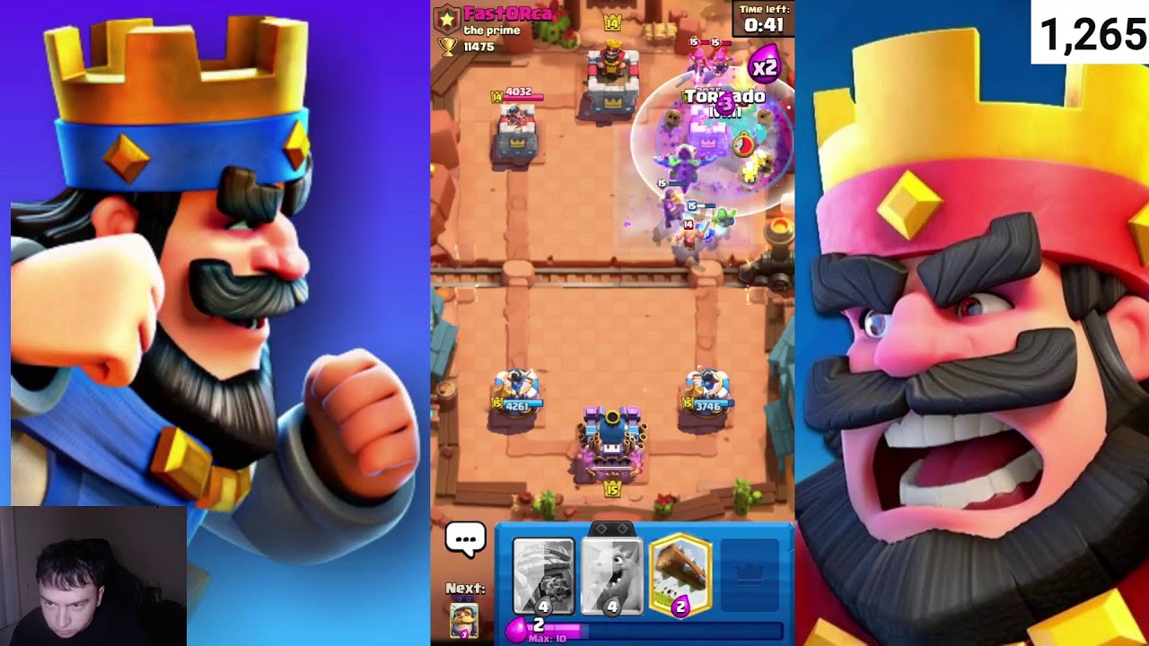 Last Stream Clash Royale Stream