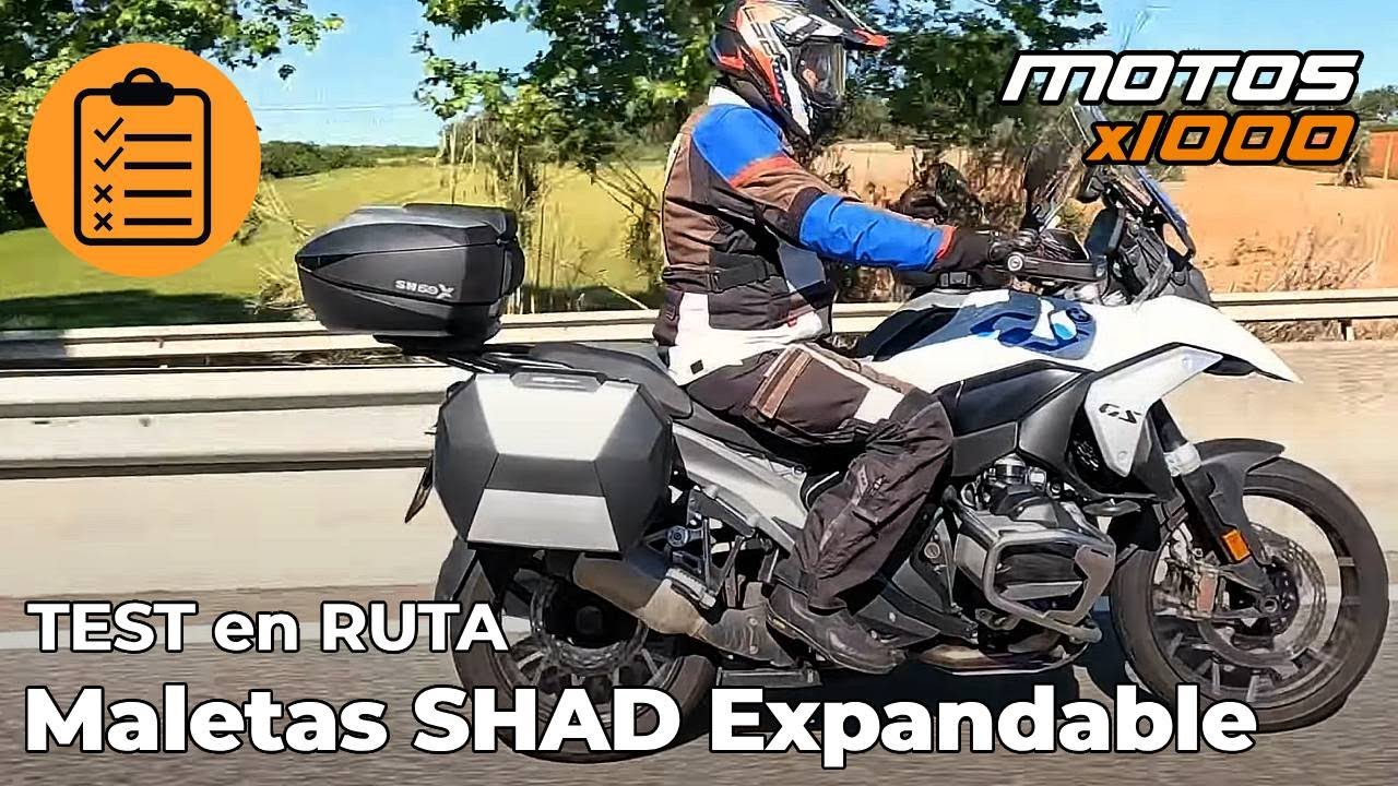 Test en ruta de las maletas Shad Expandable | Motosx1000