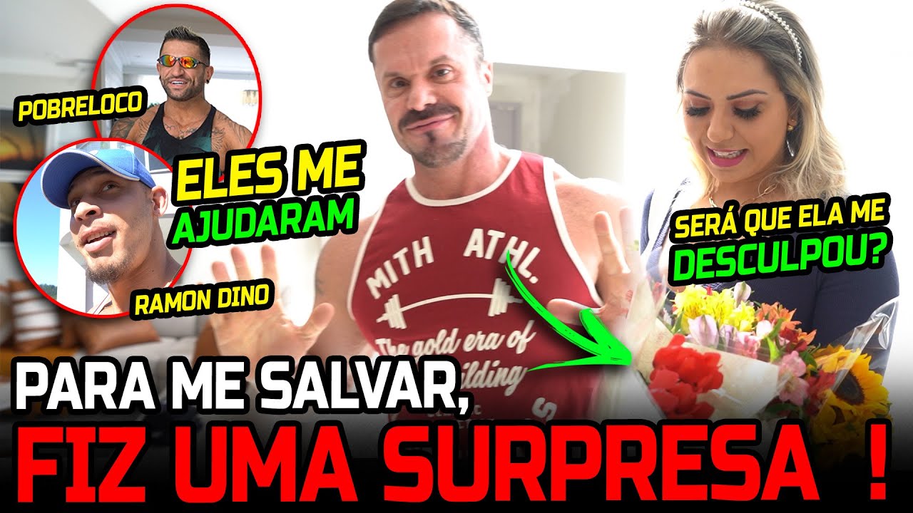 RAMON DINO E POBRE LOCO ME AJUDARAM A ME SALVAR