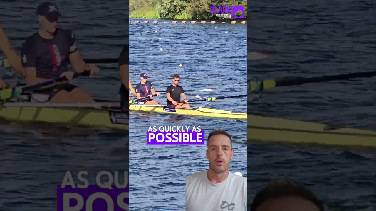 Racing Starts: Don't try and win the first 5 strokes! #rowing #aviron #start #connection