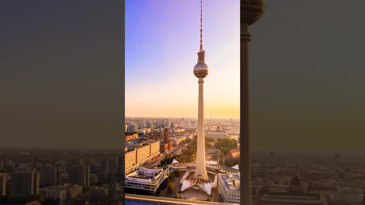 🗼 Berlin Travel Short: Exploring Alexanderplatz & the TV Tower (Fernsehturm) 🇩🇪 #Berlin #Travel