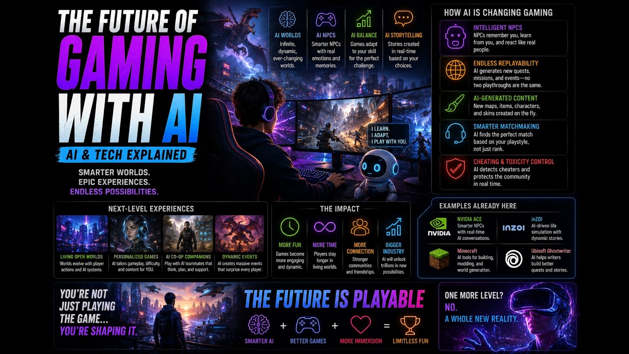 The Future of Gaming With AI | AI & Tech Explained