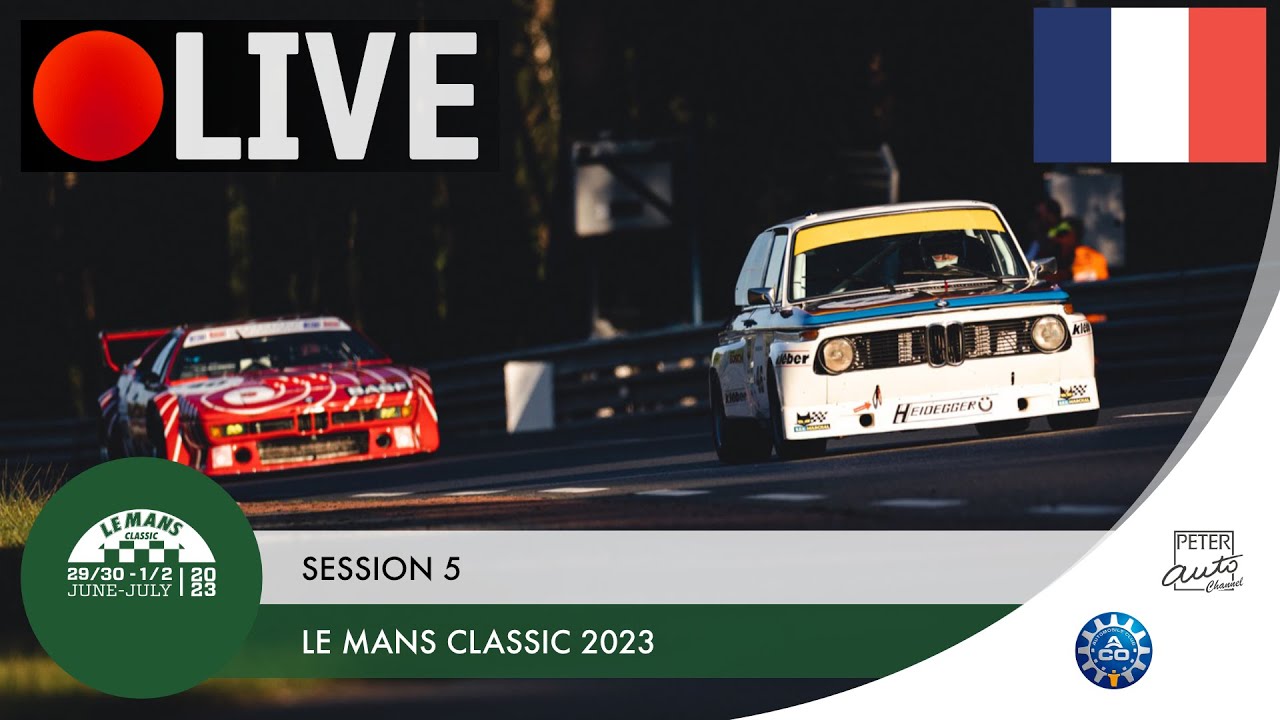🔴 REPLAY - Le Mans Classic, édition du centenaire ! 🇫🇷 Session 5