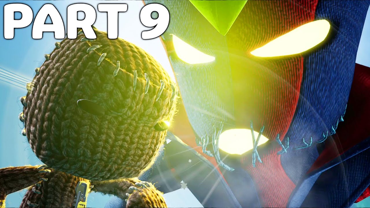 Sackboy: Большое приключение — Битва с боссом — 100% прохождение, часть 9 — PS5 | Геймплей PS4