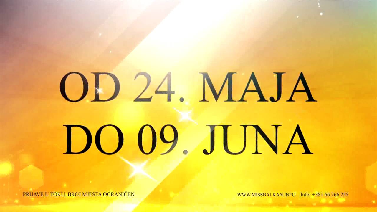 Miss Balkan - Tv Reklama