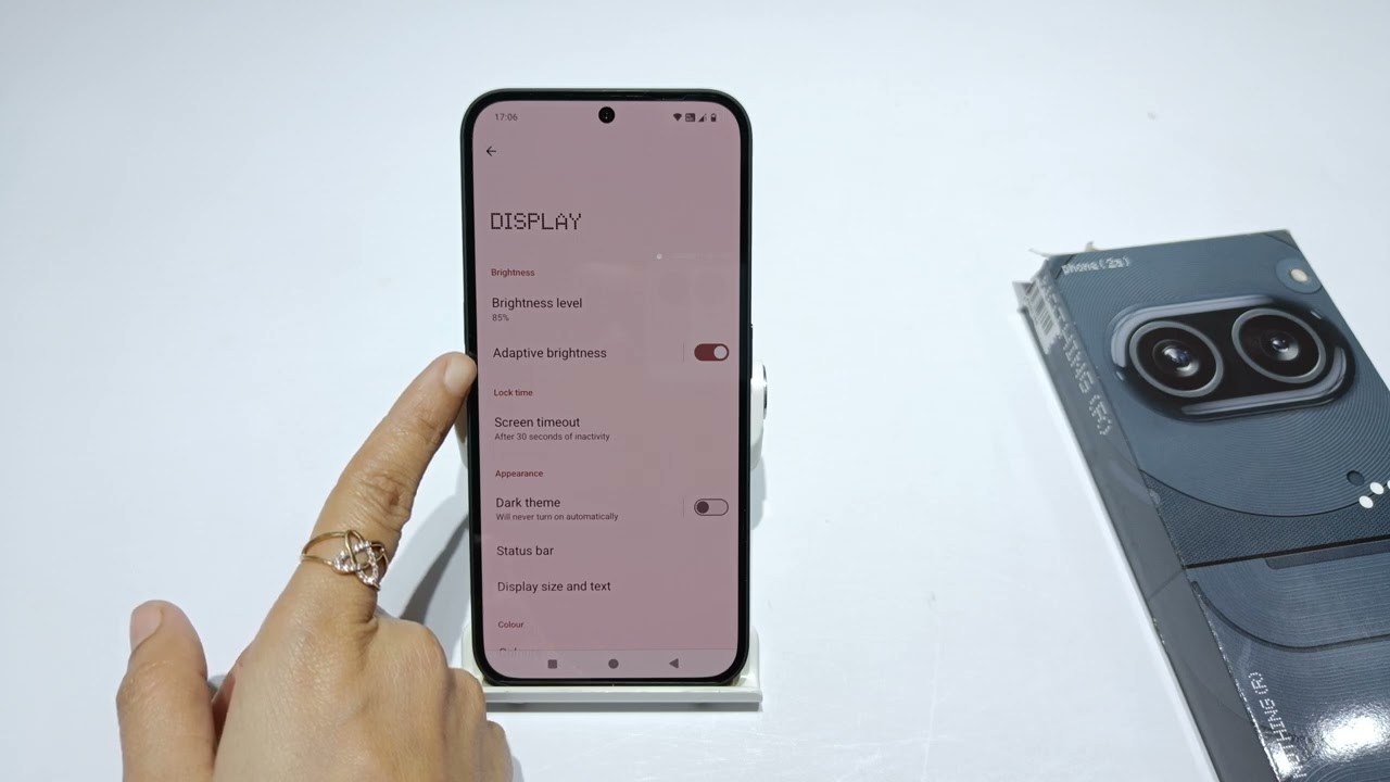 How to Fix screen brightness problem in nothing phone 2a plus | nothing phone 2a turn on extra dim