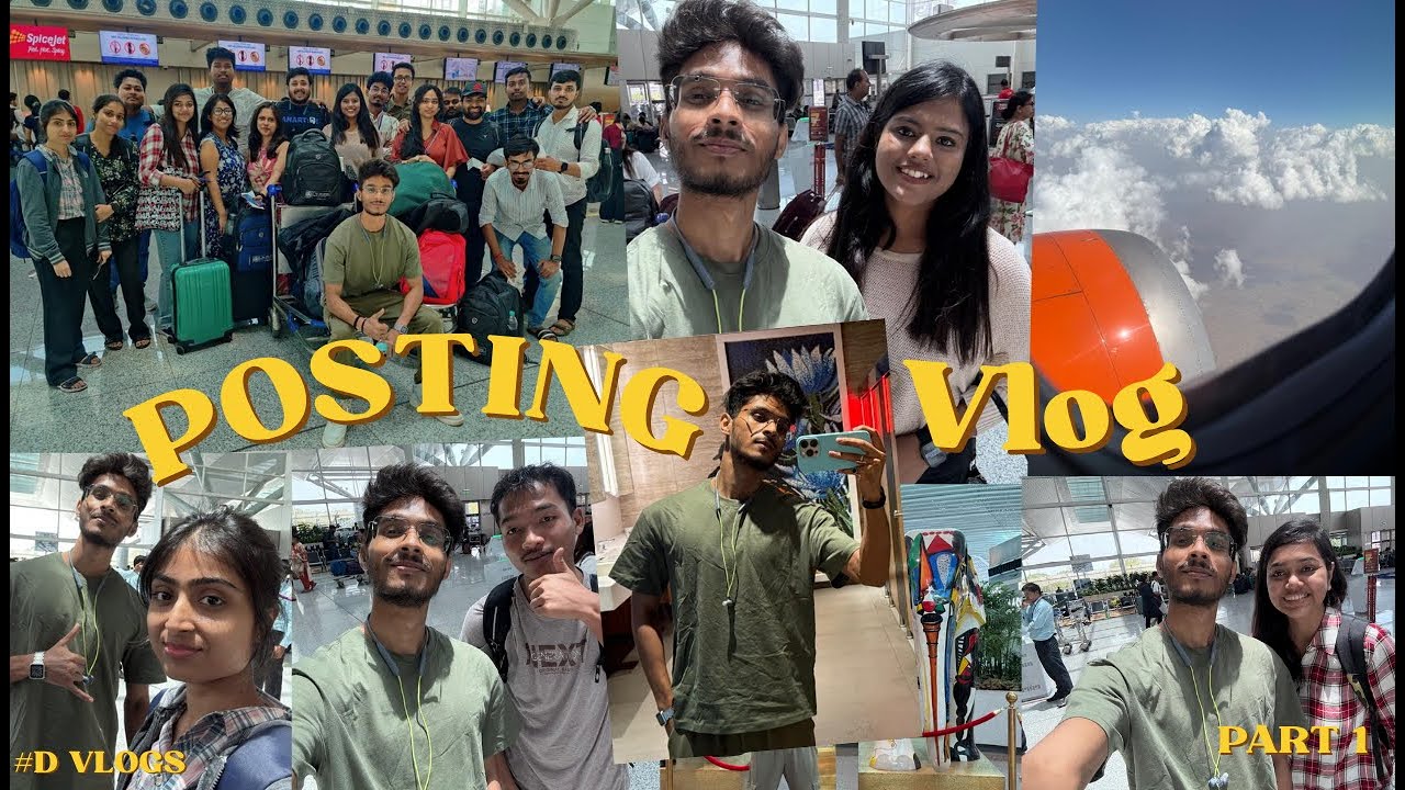 POSTING VLOG - PART 1 | BOM | IBPS PO |  #vlog #ibps #bankofmaharashtra #motivation #success