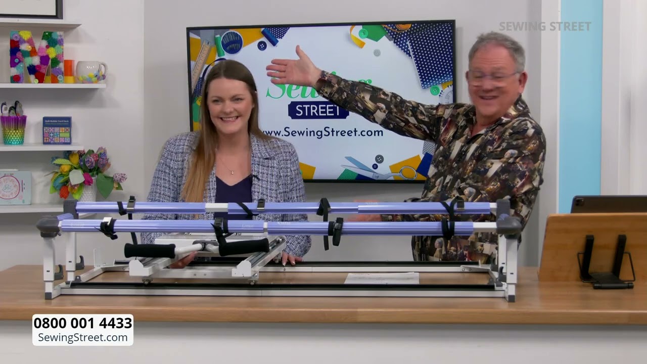 Sewing Street Live - 26/03/24 - Grace Cutie Quilting Frame With Samantha Williams