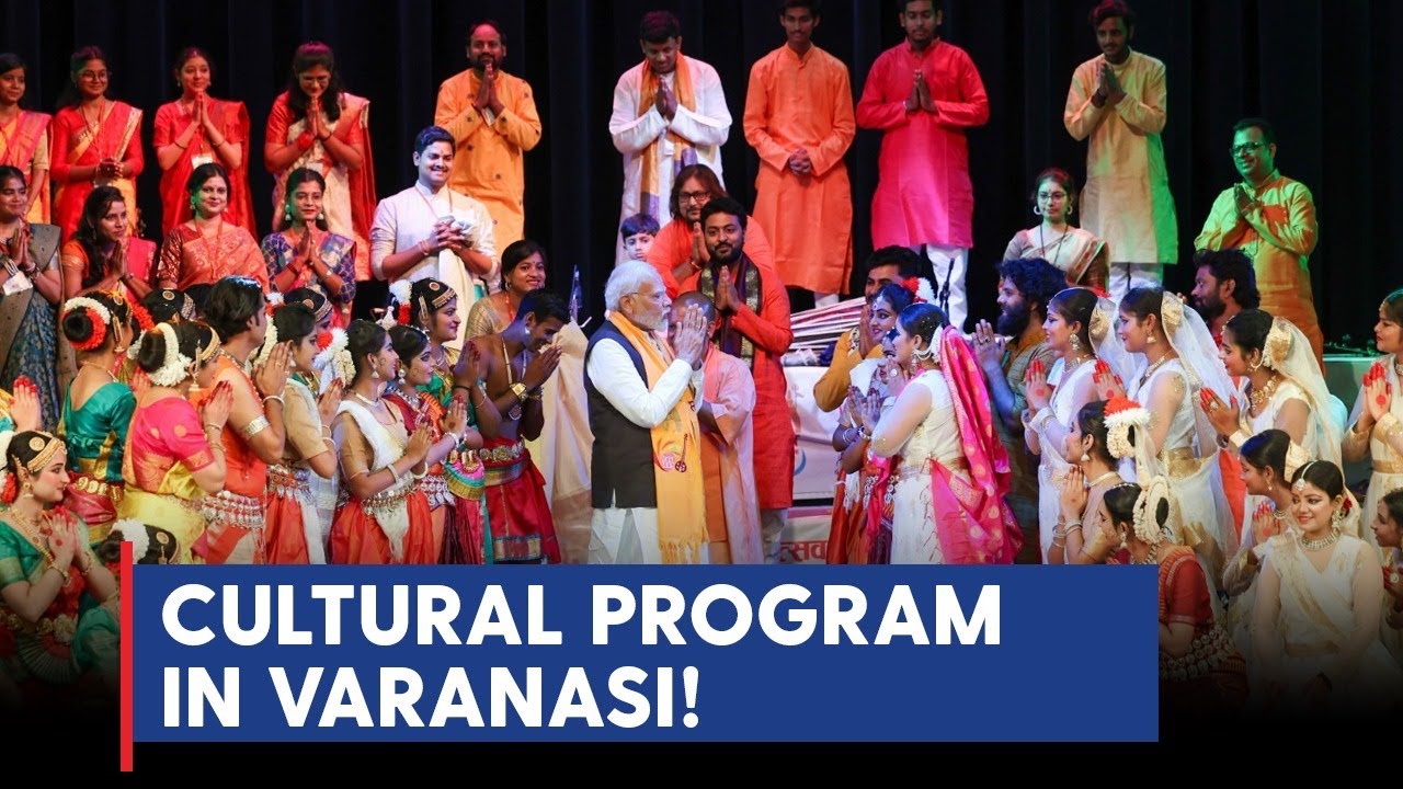 PM Modi graces the Cultural Program at Varanasi