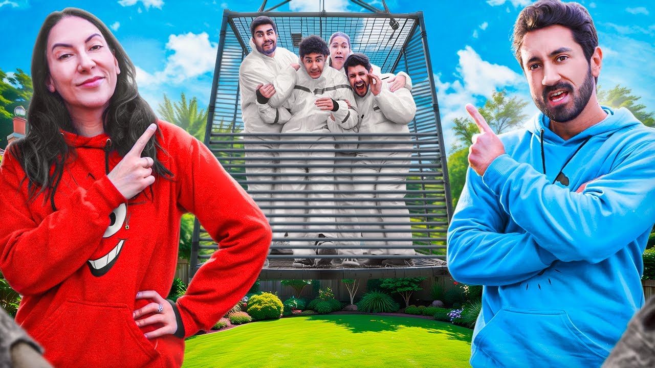 PRENDEMOS NOSSA PRODUÇÃO NA GAIOLA EXTREMA! (Só 1 vai escapar!)