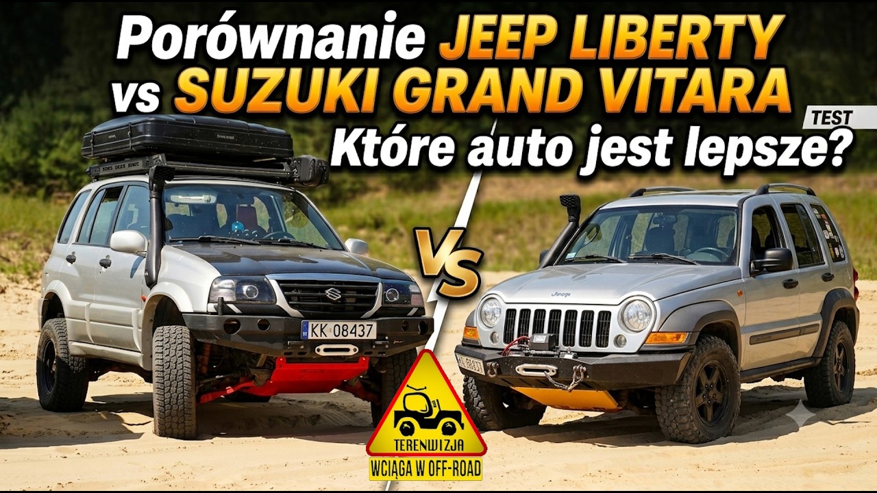 Por&oacute;wnanie Jeep Liberty vs Suzuki Grand Vitara. Kt&oacute;re auto jest lepsze?