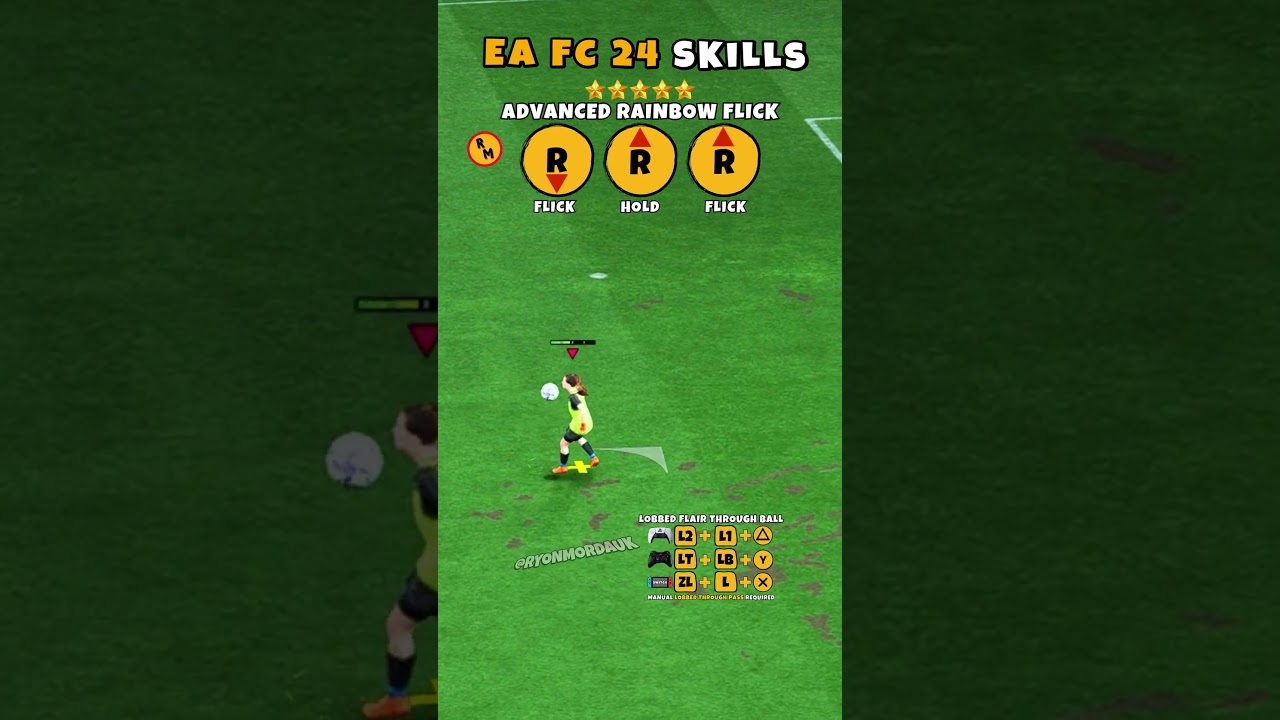 Advanced Rainbow Flick Flair Shot - EA FC 24