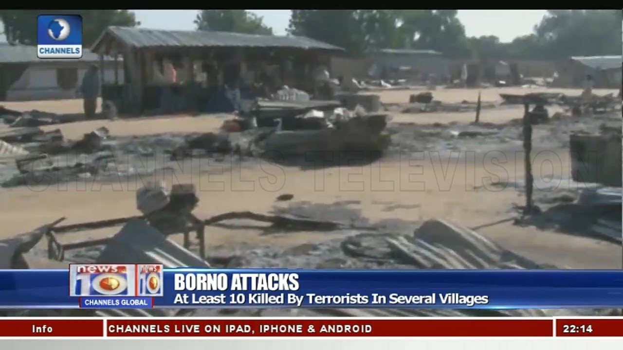 At Least 10 Killed By Terrorists In Borno Attacks