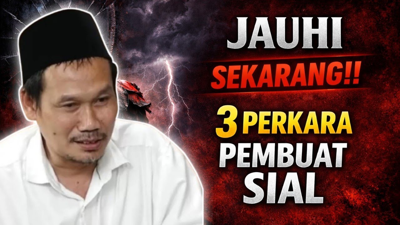 JAUHI SEKARANG 3 PERKARA PEMBUAT SIAL #gusbahaterbaru #ngajigusbaha #gusbaha #gusbahalive #quotes