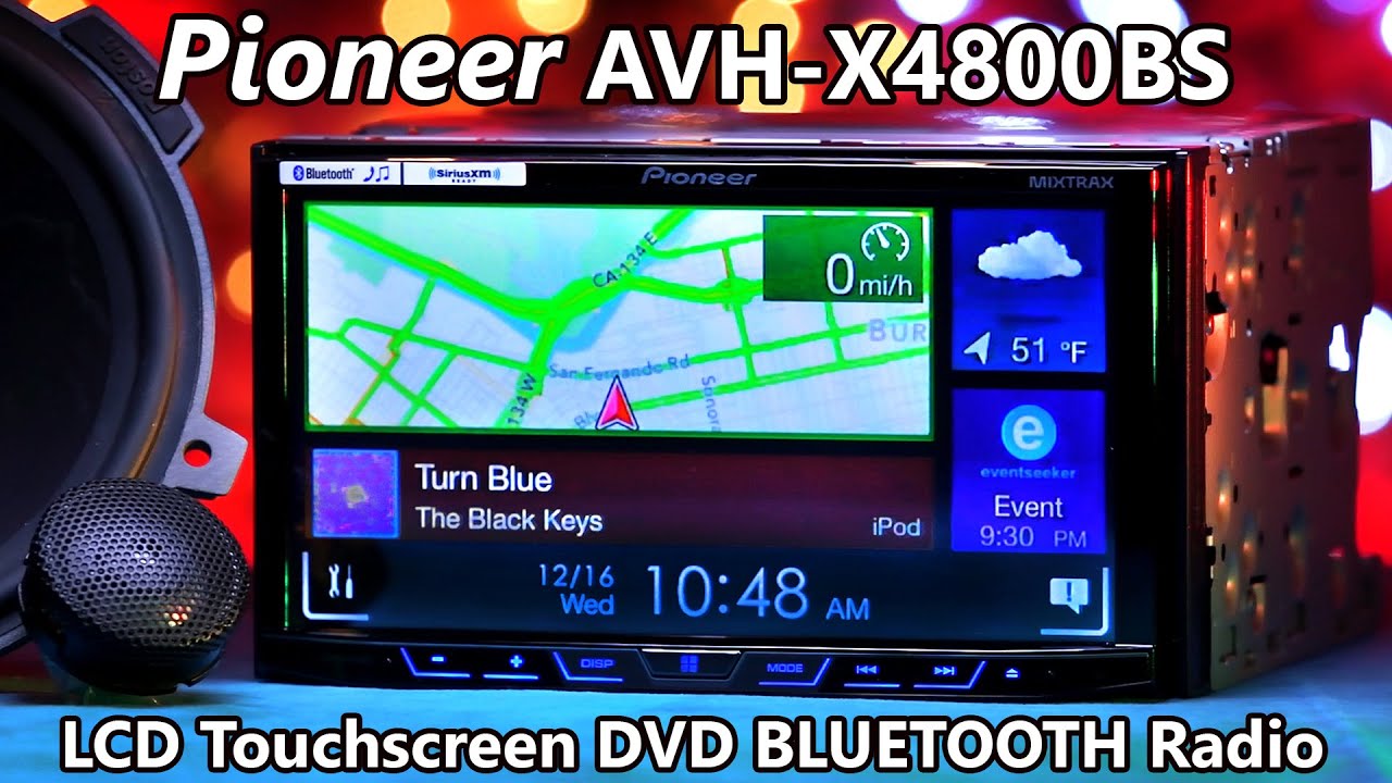 Pioneer AVH-X4800BS - Demo & Review 2016