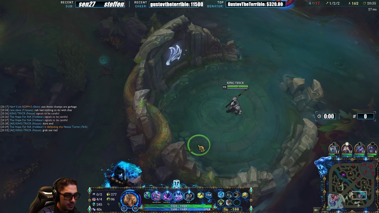 TRICK2G TYLER1 1V1 AT DRAGON PIT