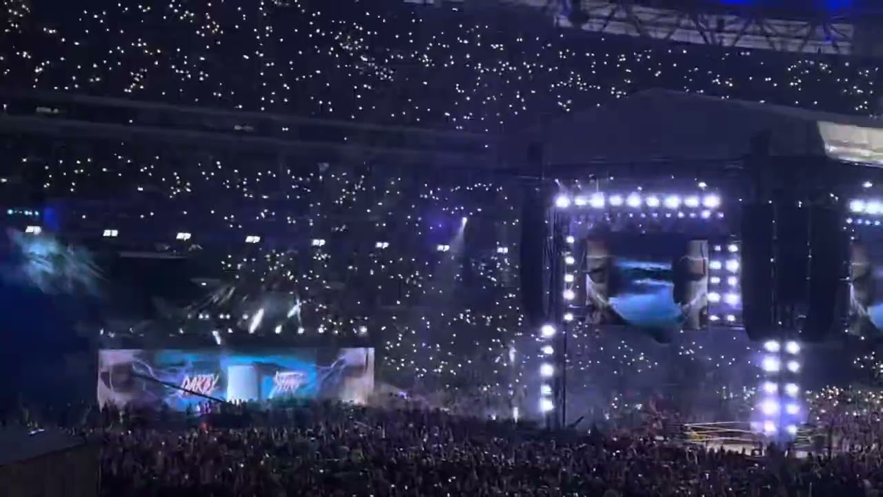Sting & Darby Allin Seek & Destroy Metallica Entrance AEW ALL IN 2023 Wembley London