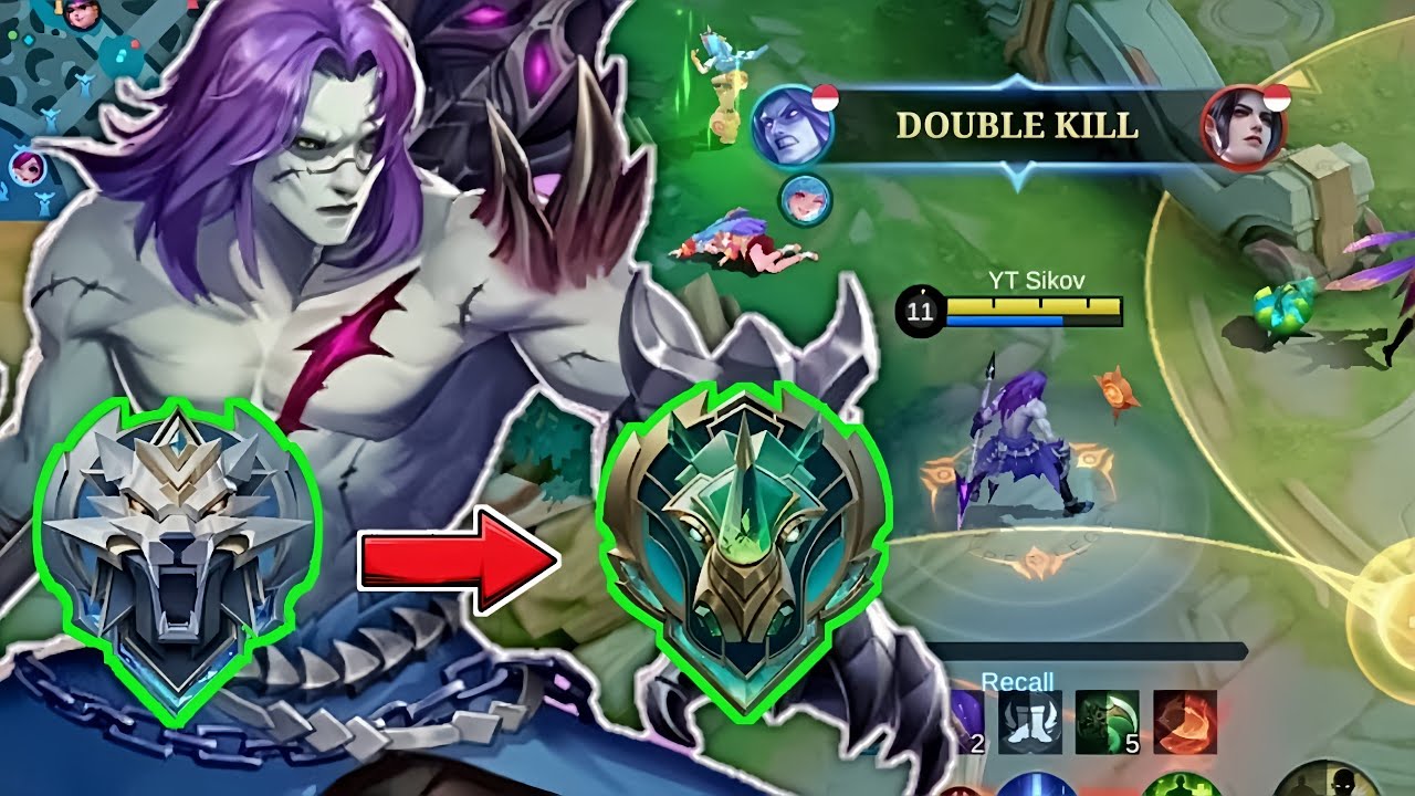 DETIK-DETIK AKUN KECIL NAIK KE EPIC/RANK BADAK TEAR NERAKA - Mobile Legends 