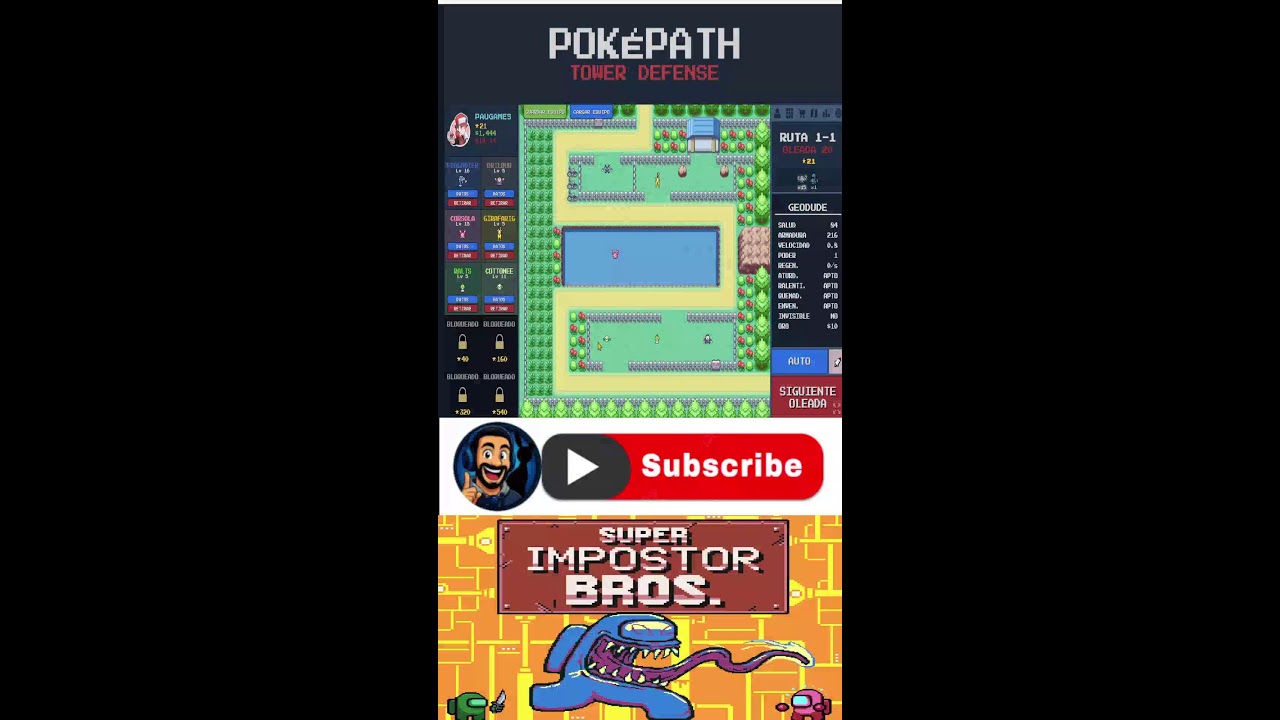 Покемоны в виде башен для защиты базы 🔥 Pokémon Path в прямом эфире