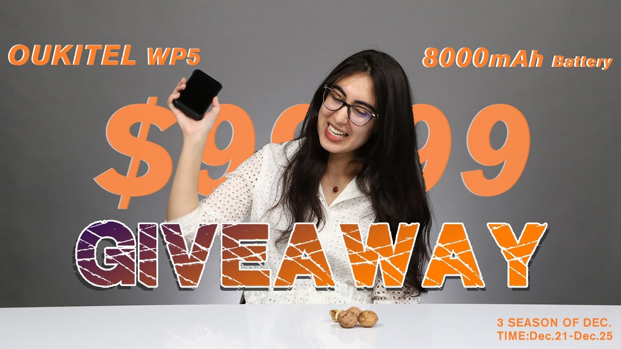 （CLOSED）Challenge Test: Can OUKITEL WP5 Screen Crash The Walnut? Full Review & Giveaway