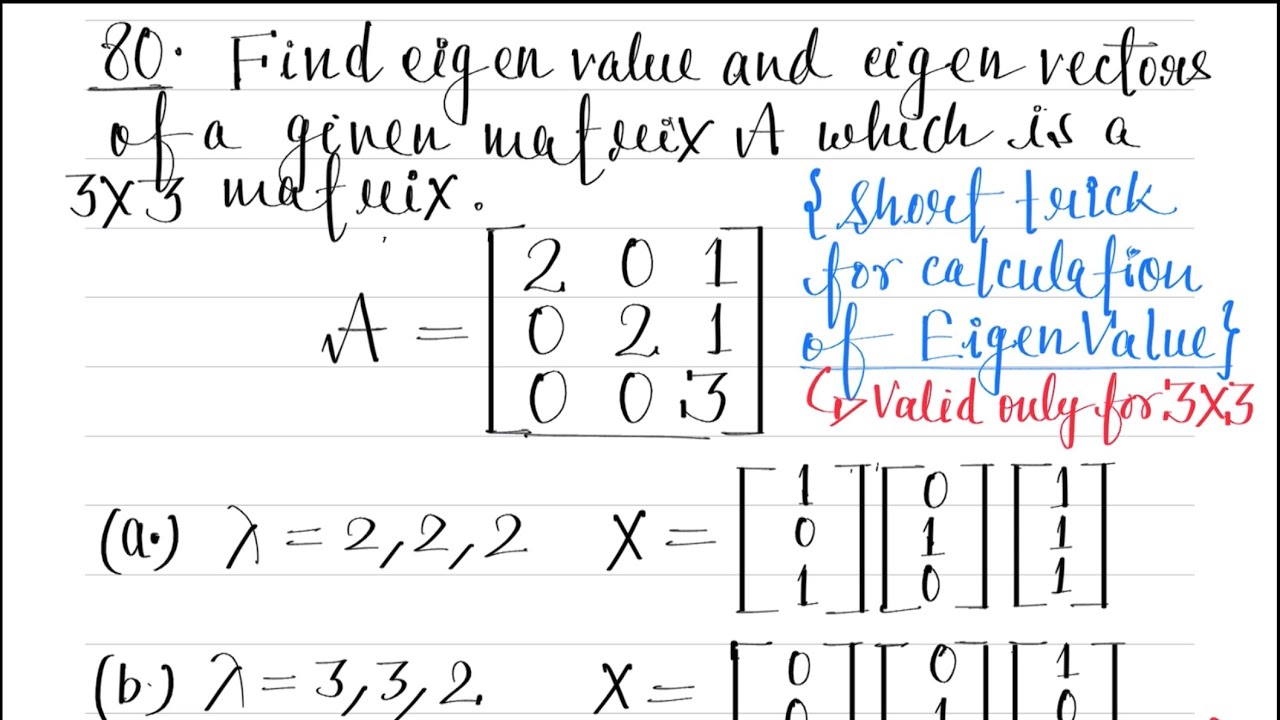 Linear Algebra Problem 80