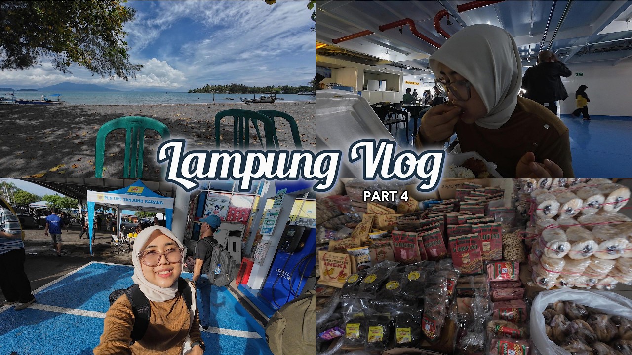 Lampung Vlog Part 4 | Beli oleh-oleh khas Lampung
