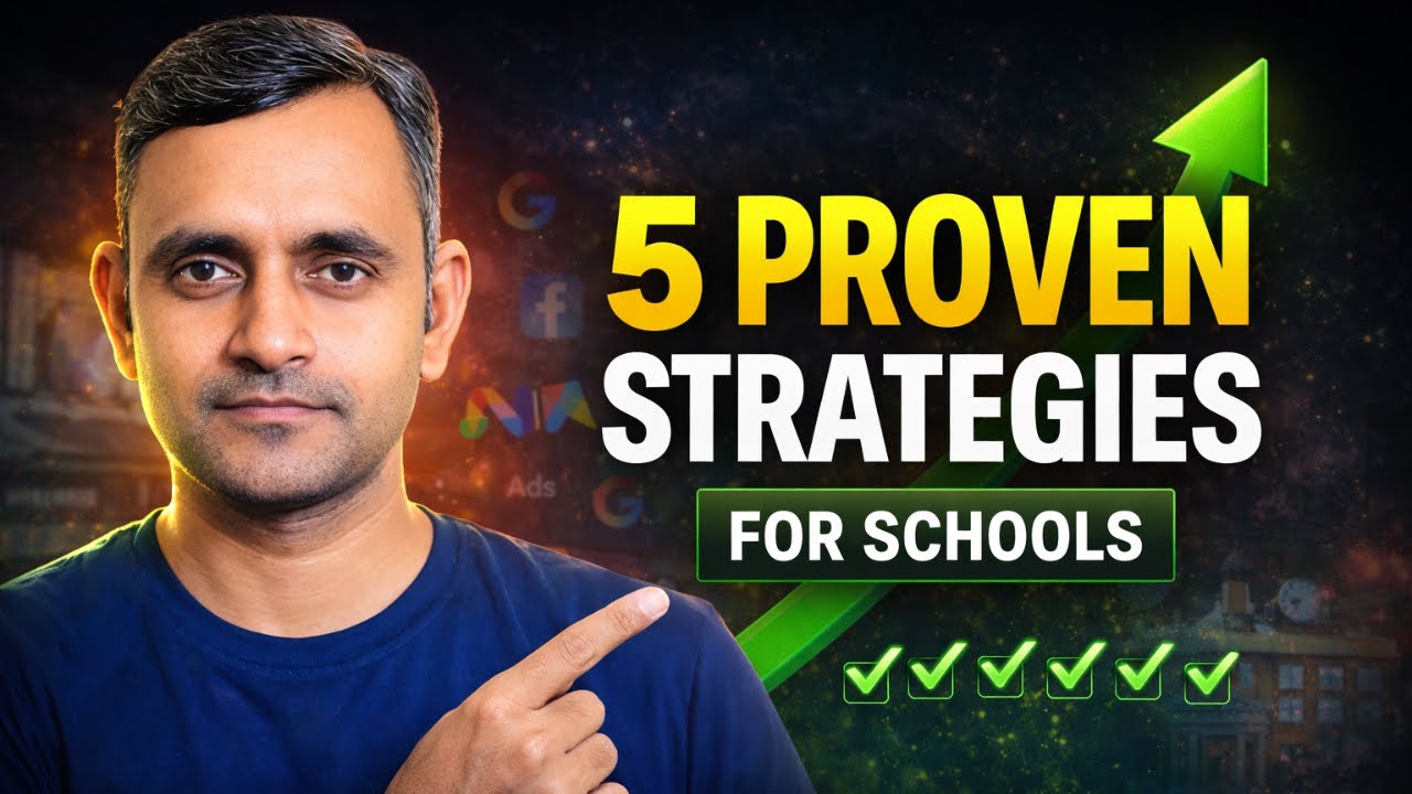 This One Mistake Is Killing School Admissions 🚫 | School Digital Marketing Strategy | Guddu Kumar