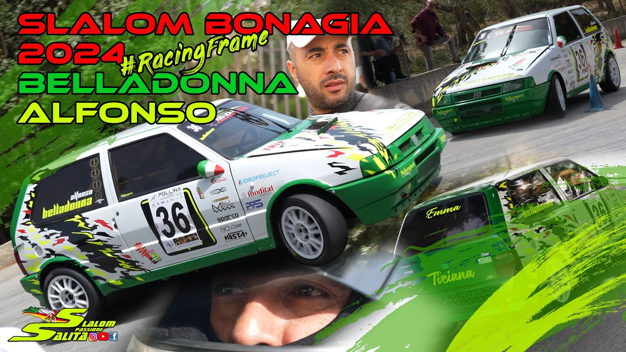SLALOM BONAGIA - VALDERICE 2024 // #RECAP ALFONSO BELLADONNA // FIAT UNO TURBO MAXIMUM ATTACK