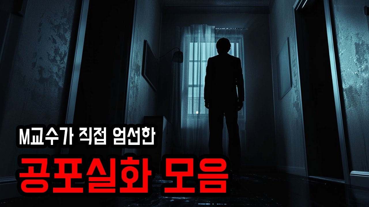 M교수가 엄선한 공포실화 모음집 ㅣ 무서운이야기 ㅣ 공포학과