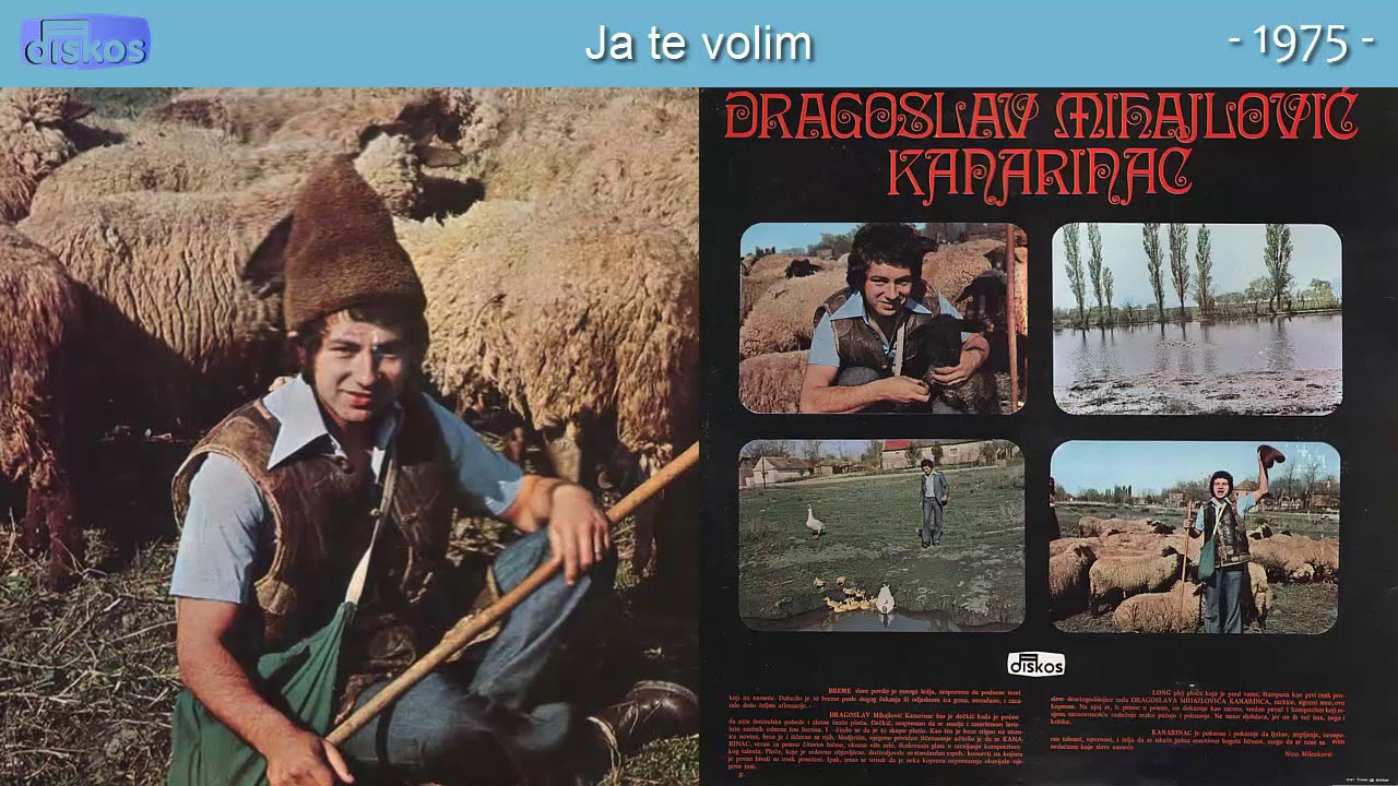 Dragoslav Mihajlovic Kanarinac - Ja te volim - (Audio 1975)