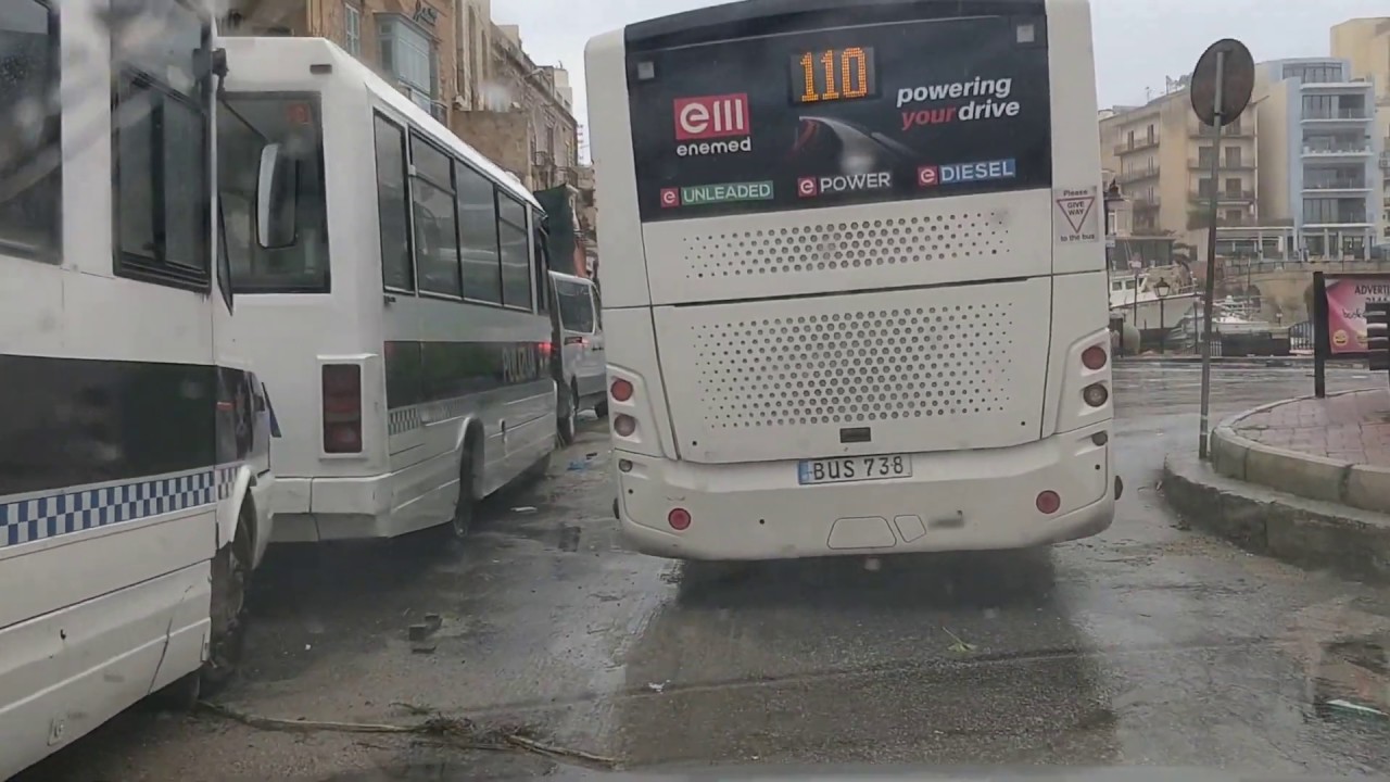 Sliema - St Julians Drive - 24th Feb 2019 Storm