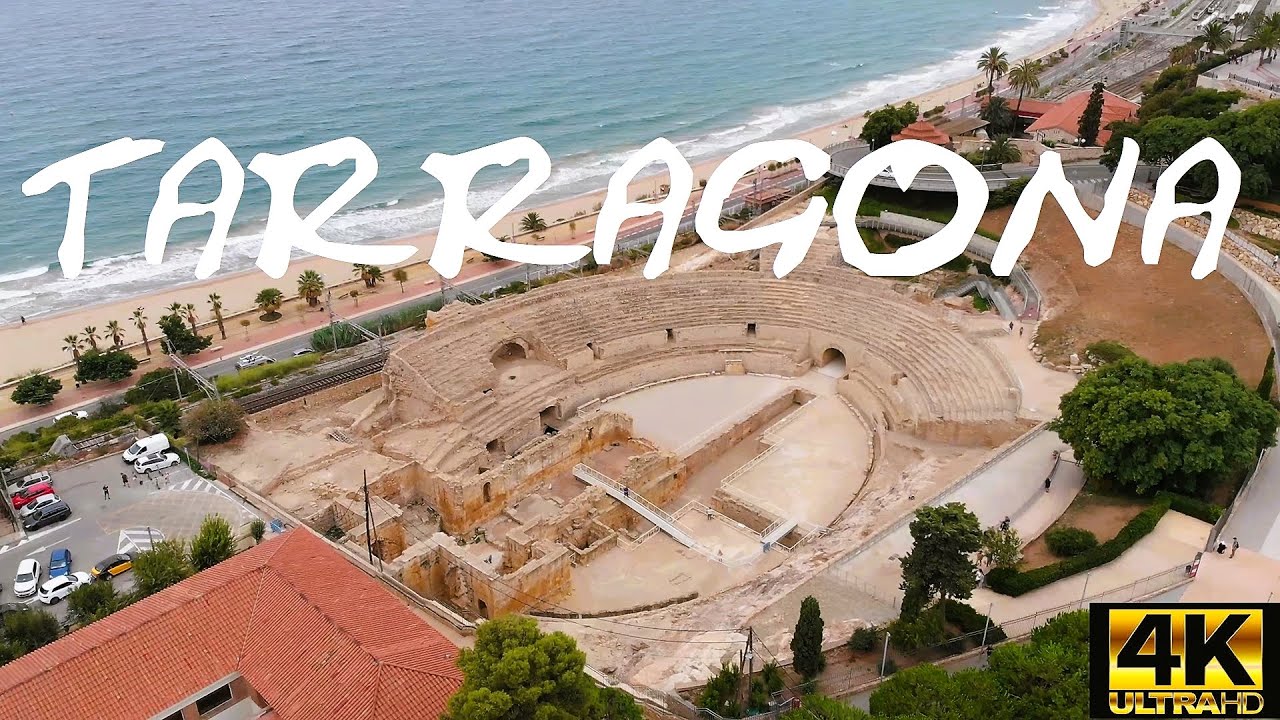 Tarragona &ndash; Zwiedzanie Miasta z Drona | Amfiteatr, Circ Rom&agrave; | MAVIC AIR 4K 🇪🇸