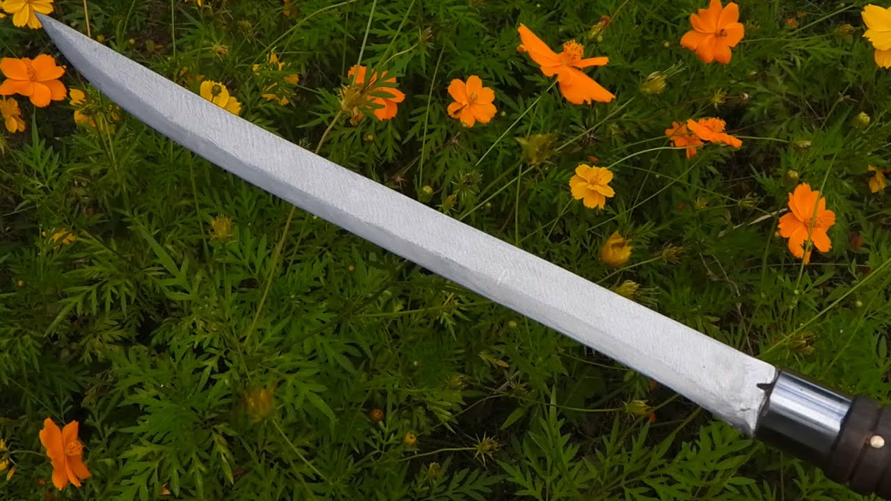 Forging A Sharp Sword Out of Broken Torque Wrench || Sword || Изготовление мечей