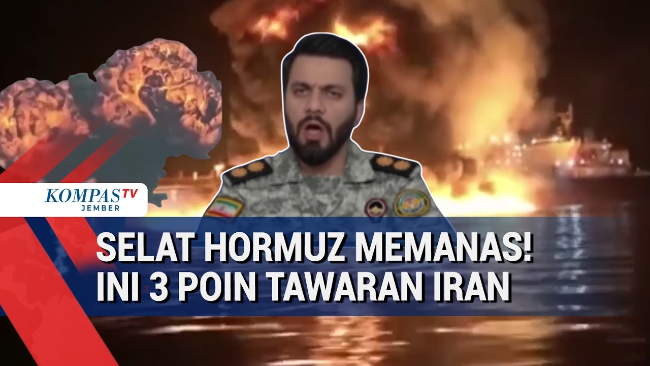 Selat Hormuz Bergolak, Iran Ajukan Tiga Syarat Damai di Tengah Serangan Kapal & Fasilitas Minyak