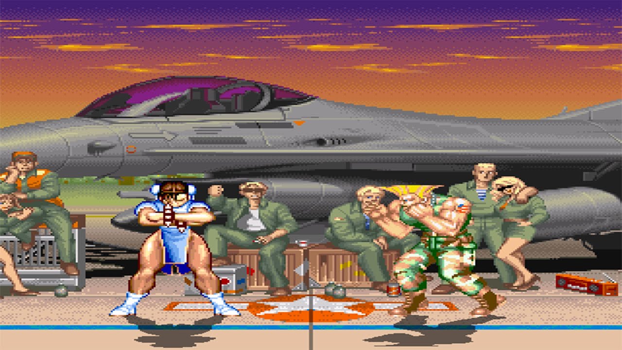 MUGEN: Street Fighter: Ultimate Chun-Li vs Ultimate Guile