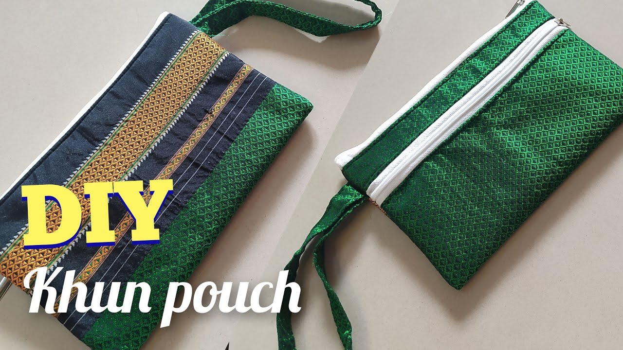 खणाचा वापर करून बनवा सुंदर पर्स | Easy 2 pocket khun purse making for mobile /Zipper pouch-BE ARTIST