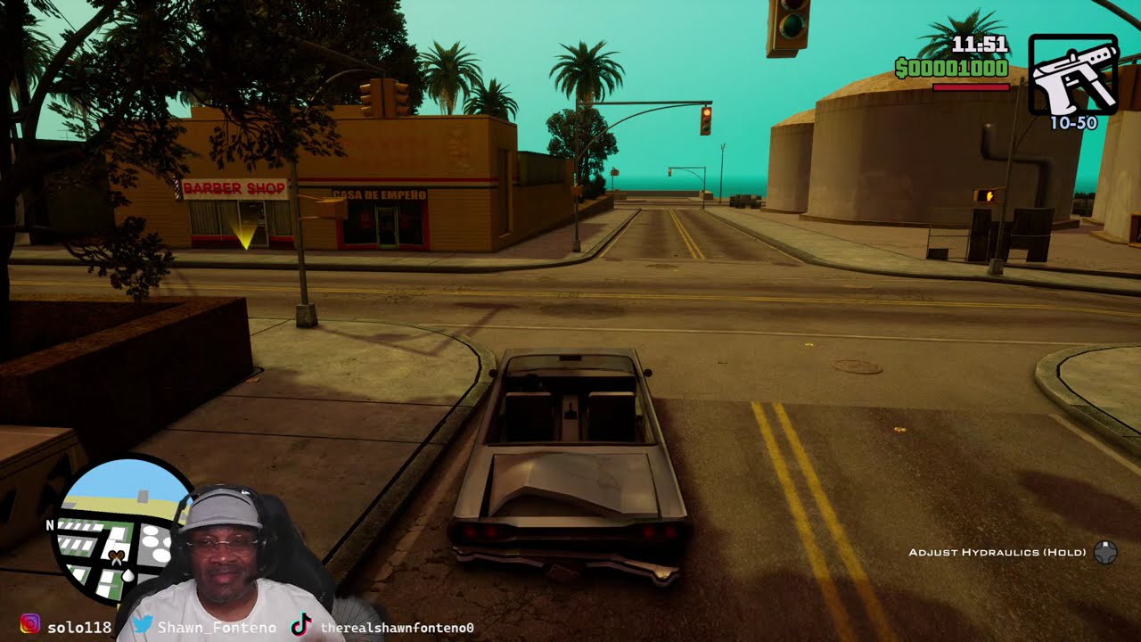 THE VOICE ACTOR OF FRANKLIN PLAYING SAN ANDREAS