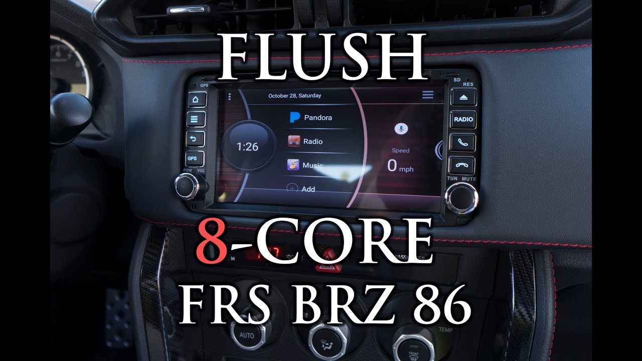 PERFECT FITMENT! FULL INSTALL ANDROID Headunit BRZ FRS 86