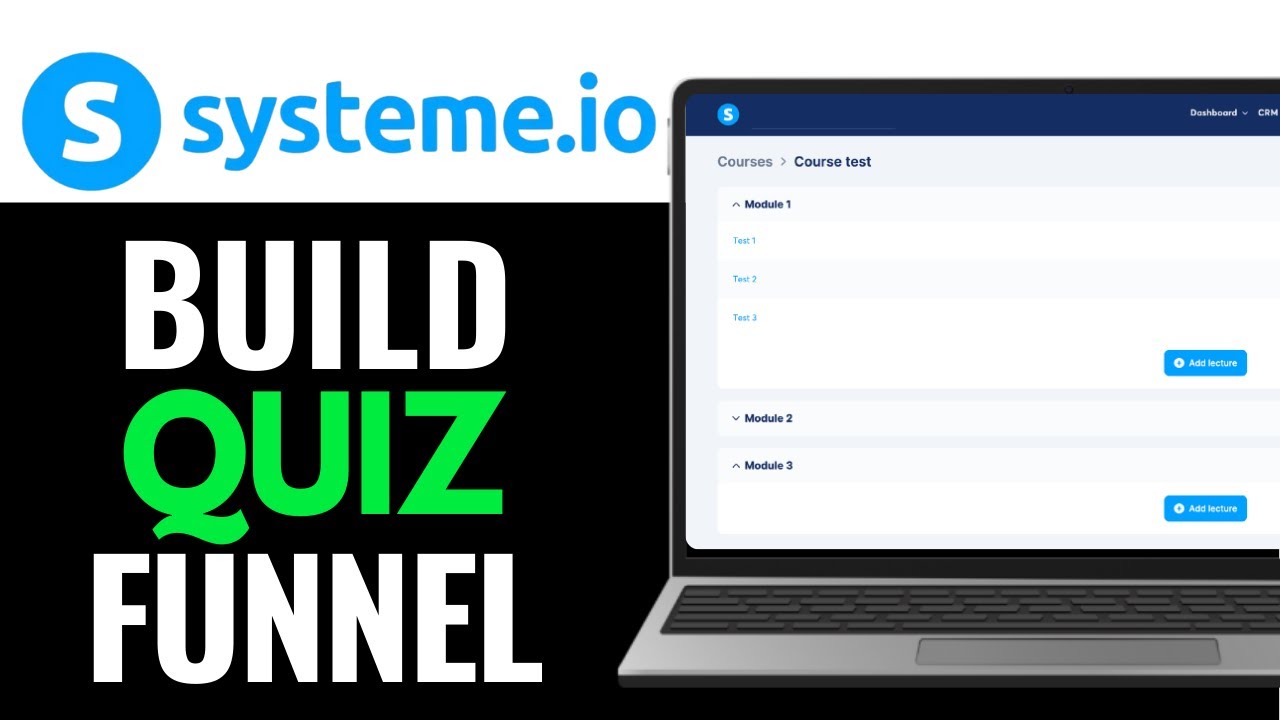 How to Build a Quiz Funnel on Systeme.io 2025 (EASY GUIDE)