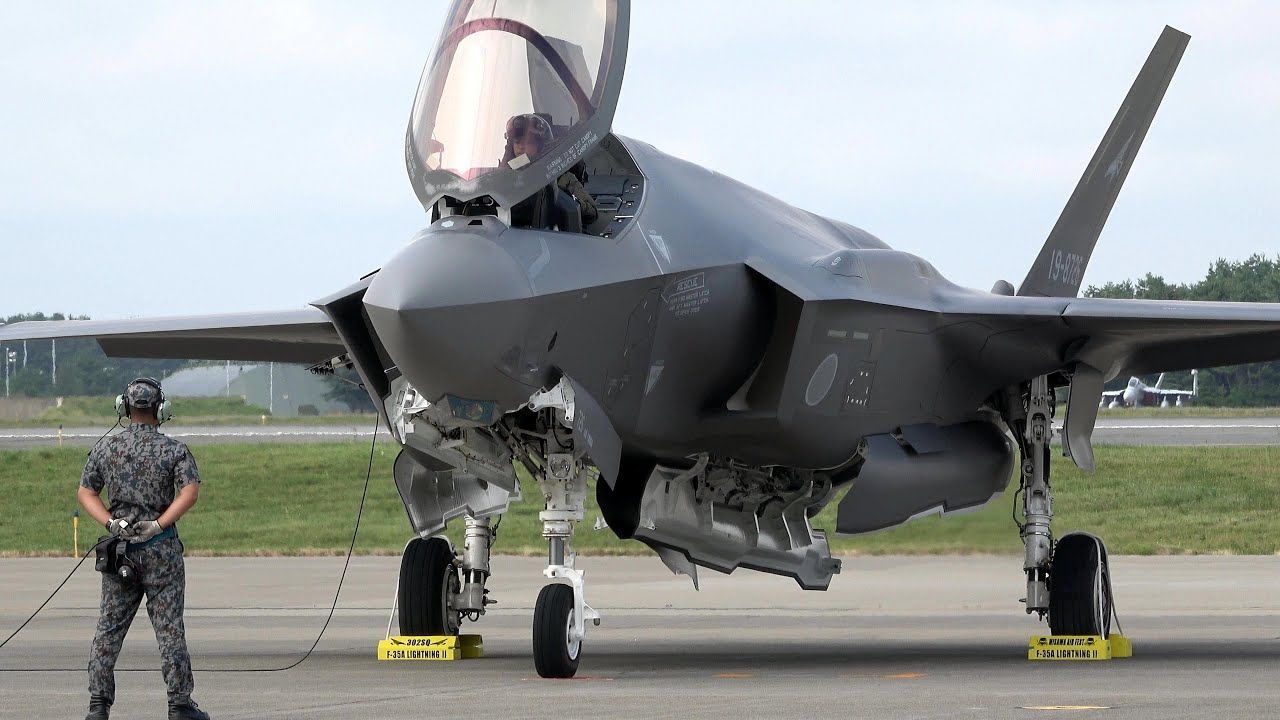 F-35 Lightning Ⅱ F135-PW-100 エンジンスタート Engine Start Up , Preflight Checks