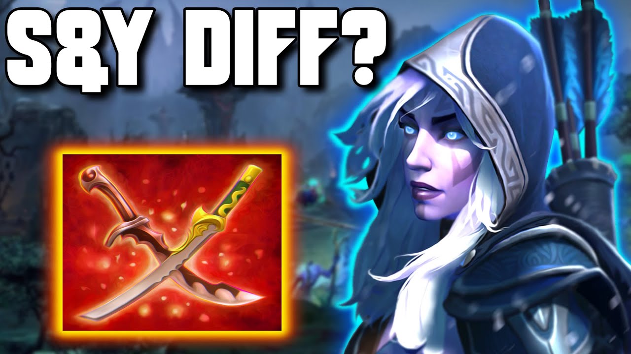 Sange & Yasha DIFF?! - Drow Ranger - Dota 2 - Grubby