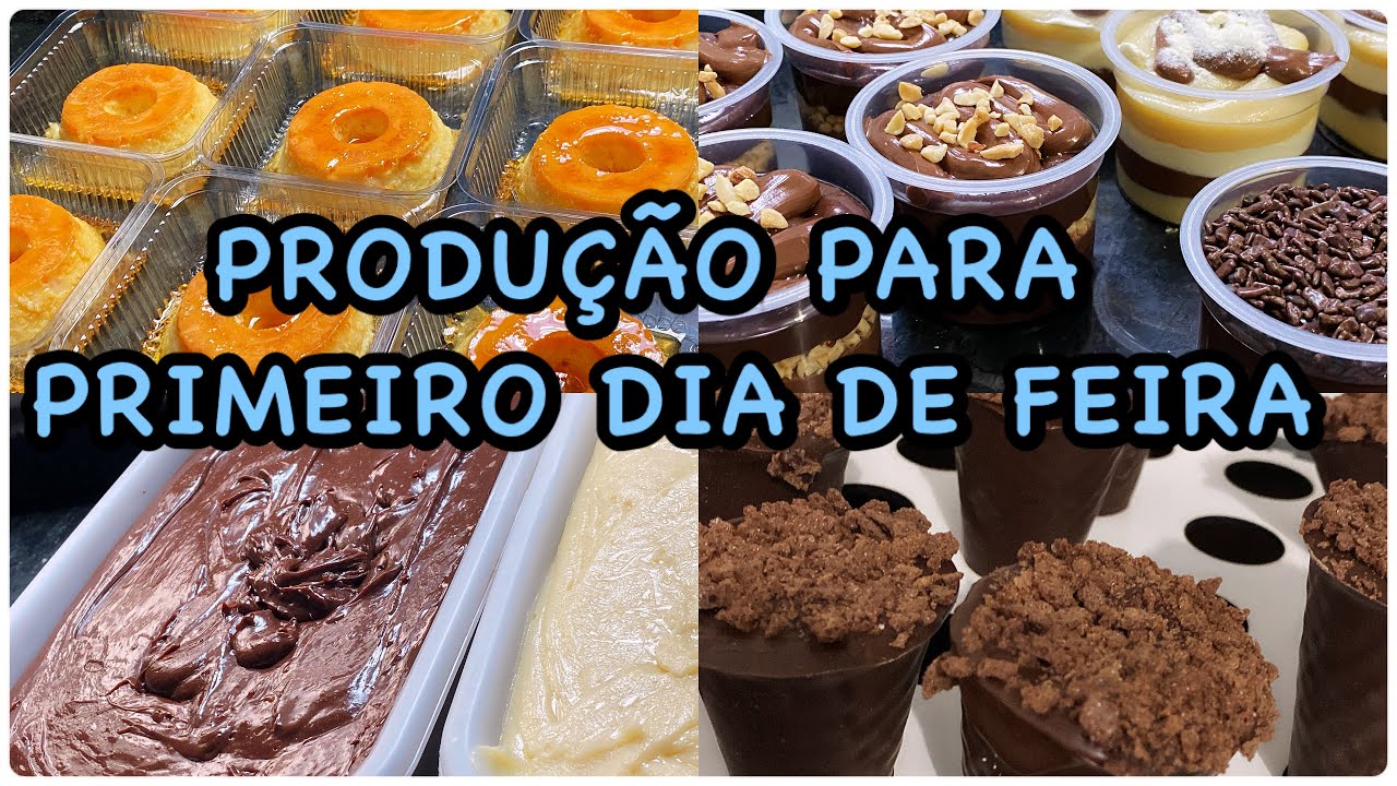 PRODUÇÃO DE DOCES PARA FEIRA ( primeiro dia de produção )