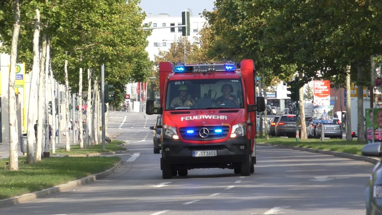 Einsatzfahrten Verkehrsunfall Regensburg