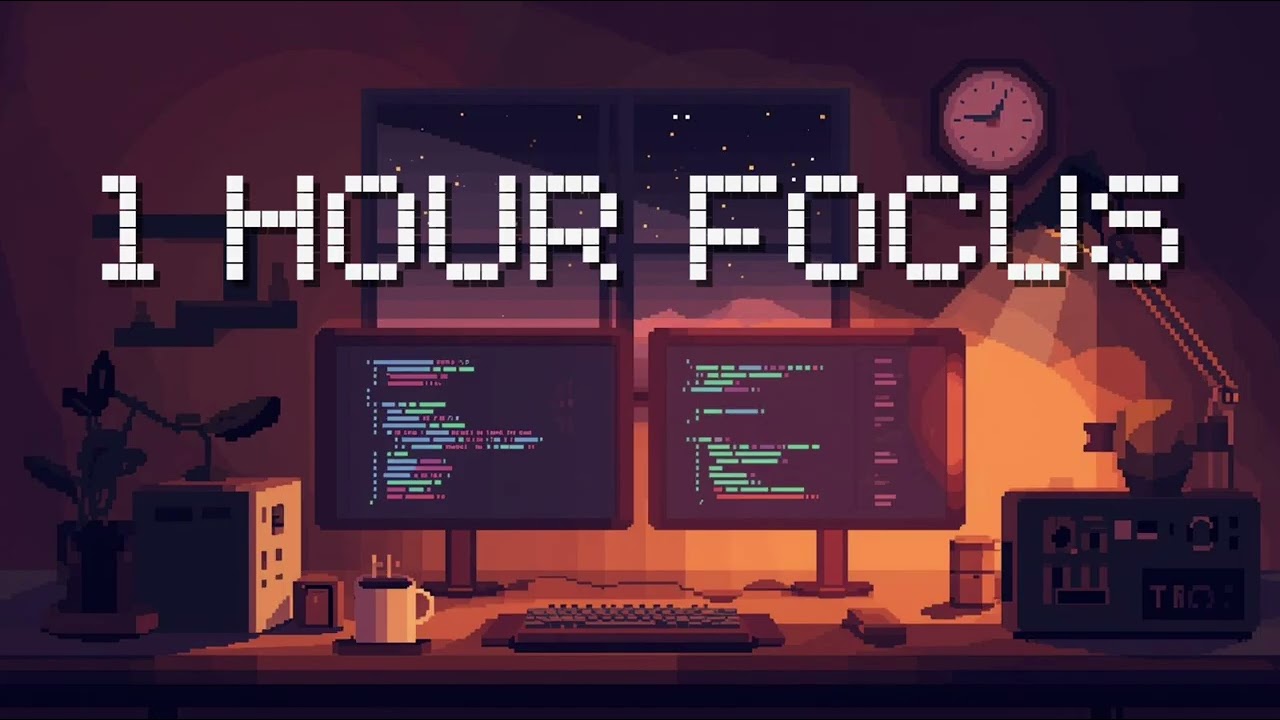 1 Hour Coding Lofi | No Distractions, Pure Focus