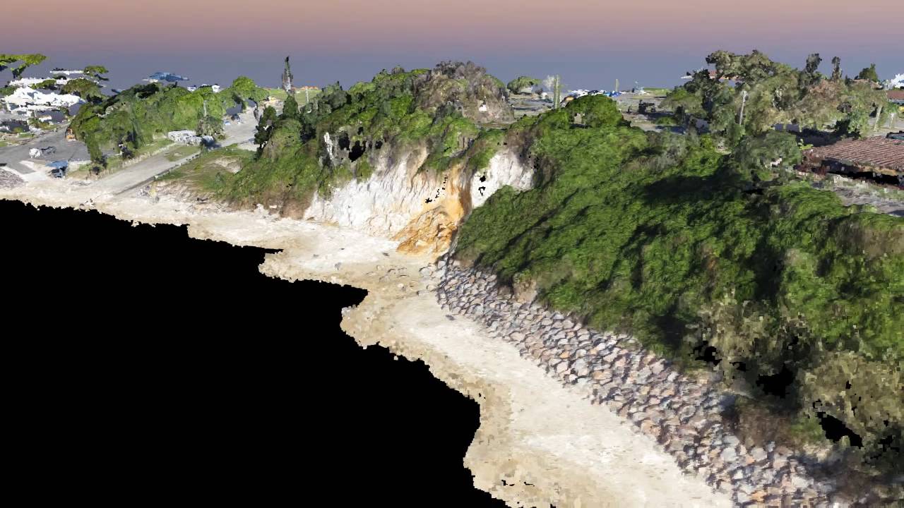Cabbage Tree Bay drone flythrough