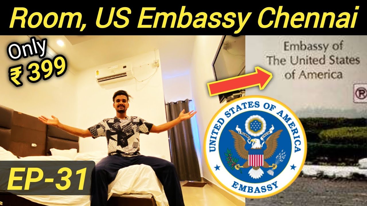 US Embassy Chennai / Cheapest Hotel in Chennai / Gurudwara Sahib in Chennai / Travel with Praj